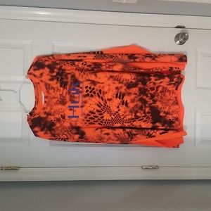 Huk vented fishing shirt